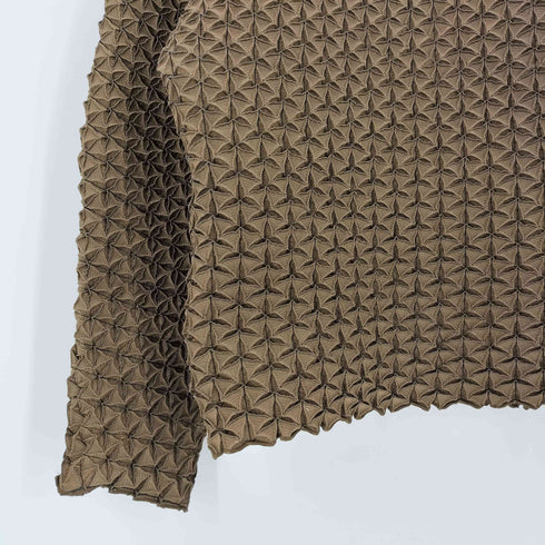 イッセイミヤケ ISSEY MIYAKE 16SS 3D Steam Stretch スチームストレッチ トップス レディース JPN:2